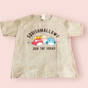 Girls Squishmallows Gray T-shirt size 6/6X
